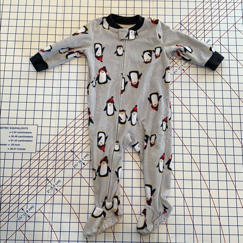 Carters Penguin Footie